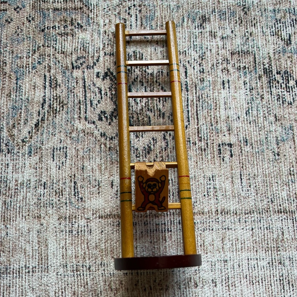 Urban Outfitters Tumbling Monkey Ladder Toy